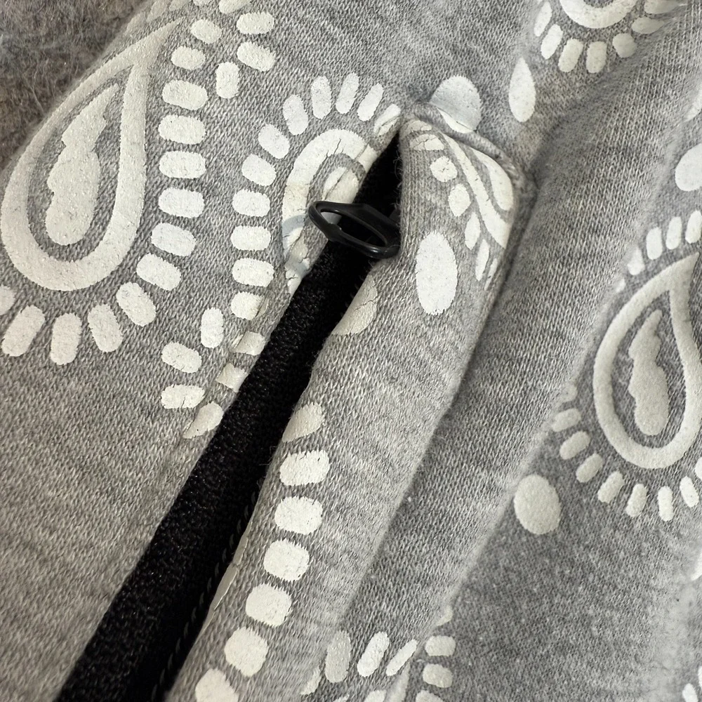 Collect & Select Shorts Mens Medium Paisley Print Drawstring Fleece‎ Sweat 4.5
